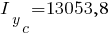 I_y_c= 13053,8