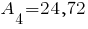 A_4=24,72