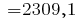 ~= 2309,1